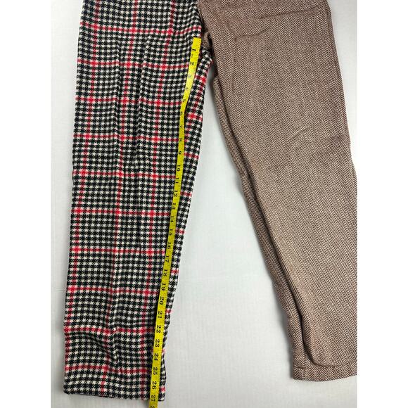 New w/o tag- Rowing Blazers Red and Brown Checkered Pants - Picture 4 of 7